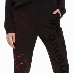 Desigual Elegant Black Trousers